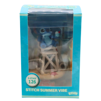 Disney D-Stage PVC Diorama Stitch Summer Vibe 16 cm